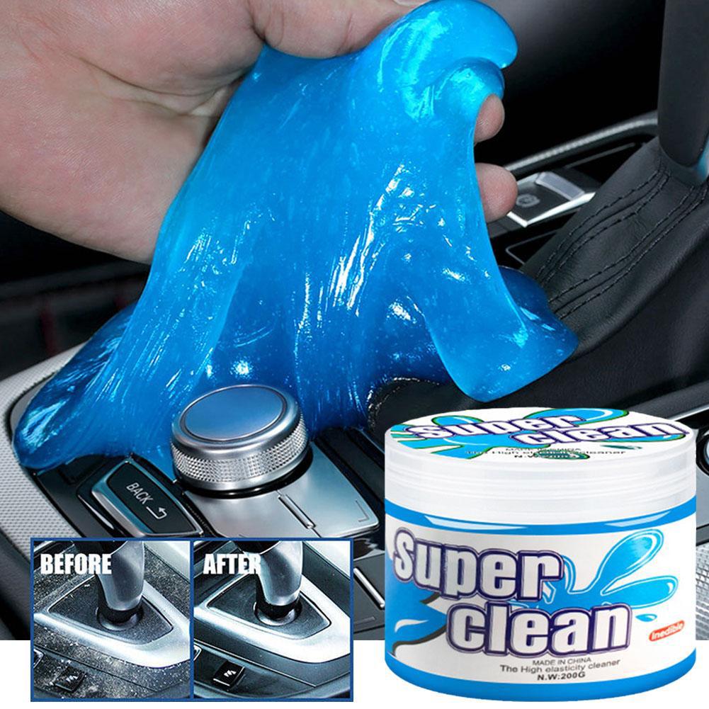 Odor Eliminator Car - 車のクリーニングジェル ディープクリーン 再利用可能 多機能 換気口 ダッシュボード