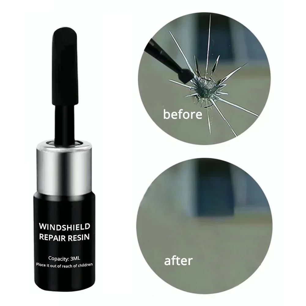 Glass Cleaner Streak - 車のフロントガラスのひび割れ修理ツールアップグレード自動車ガラスナノ修理液フロントガラスの傷ひび割れ修復自動車窓修理