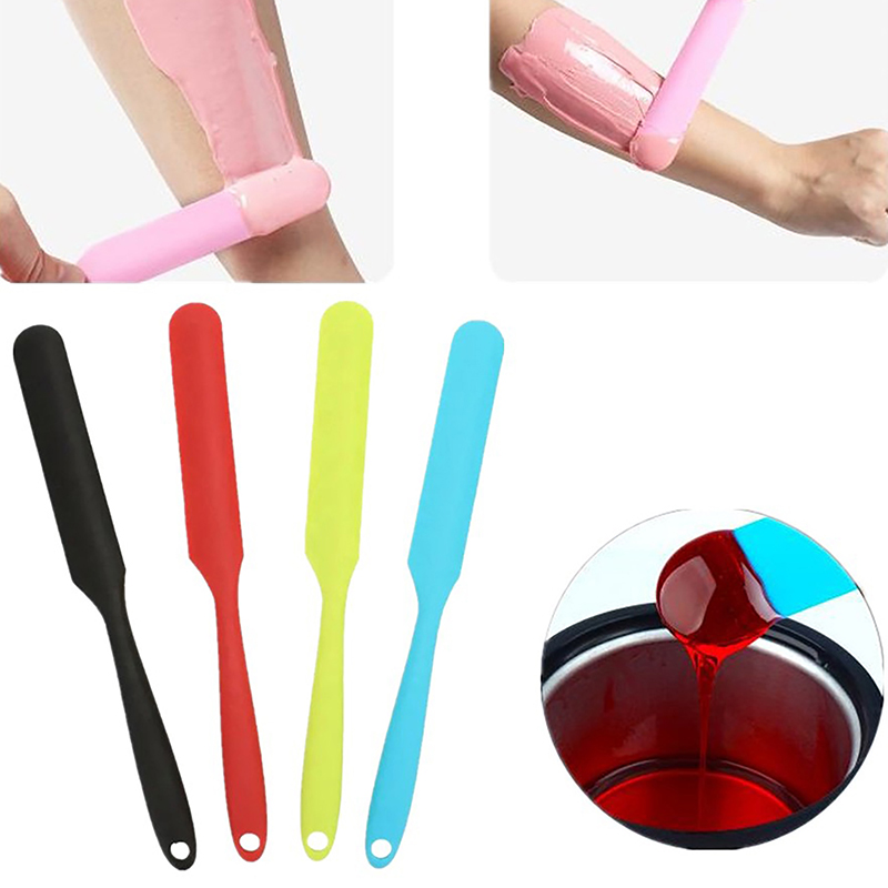 Wax Applicator Pad - シリコン化粧品スパチュラ,ノンスティック,脱毛スティック,ボディワックスアプリケーター,スクレーパースティック