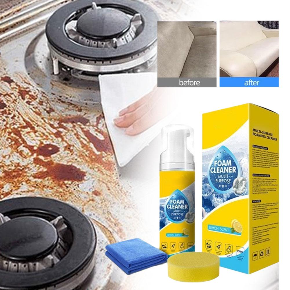 150ML マルチ酵素車内フォームクリーナースプレー革生地ダ - Leather Cleaner Interior のレビューと価格