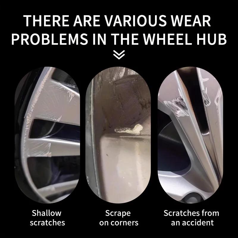 ユニバーサルホイールハブ修理キット-合金リム傷除去剤、酸化防 - Wheel Cleaner Alloy のレビューと価格
