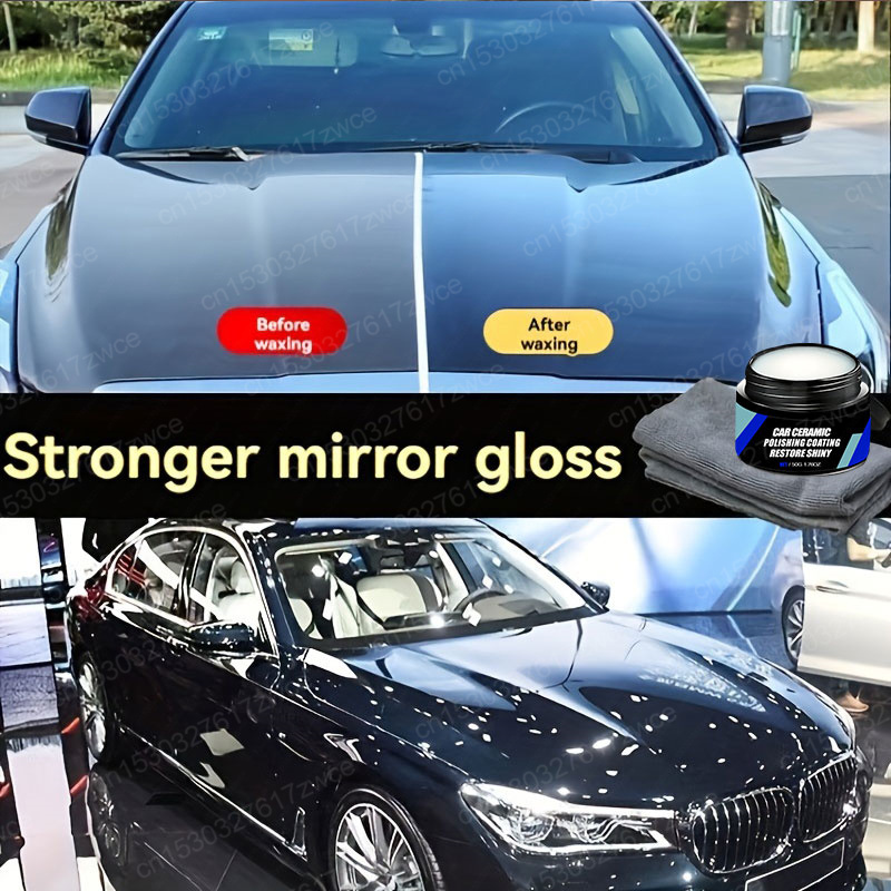 車セラミックナノポリッシュコーティングワックス液体ナノクリス - Car Wax Ceramic Coating のレビューと価格