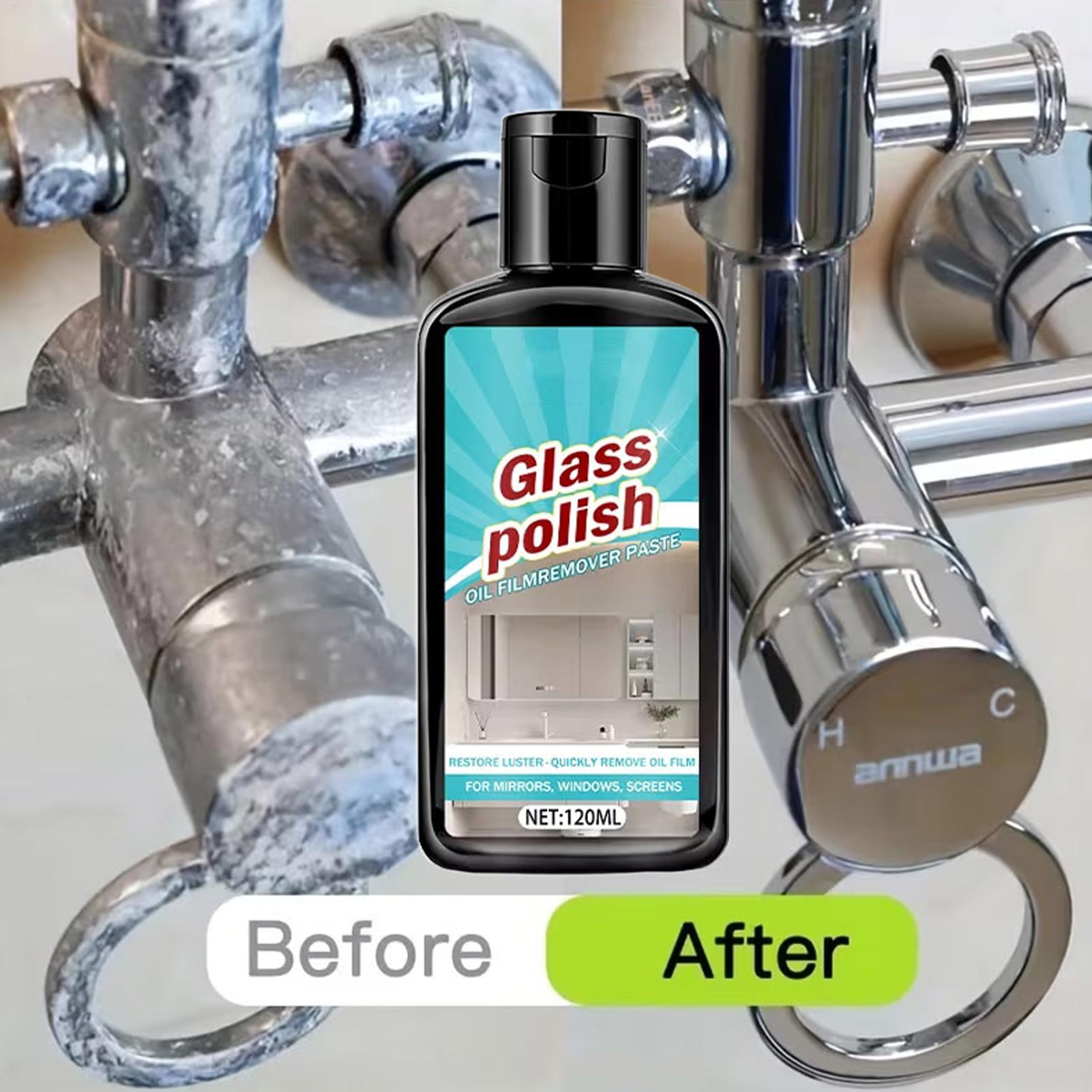 シャワーのドア用ガラスクリーナー 120ml 深層洗浄 汚れ - Glass Cleaner Streak のレビューと価格