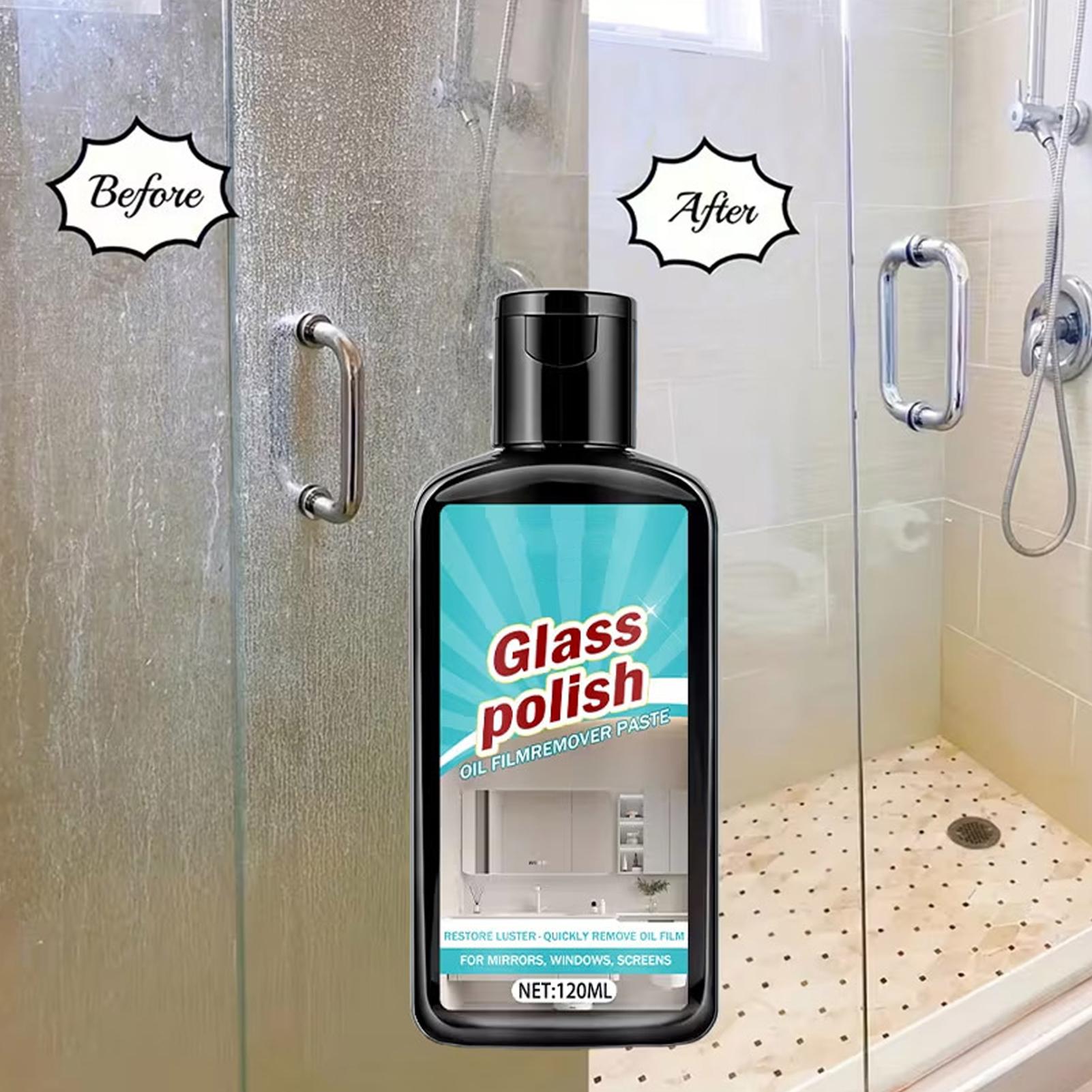 シャワーのドア用ガラスクリーナー 120ml 深層洗浄 汚れ - Glass Cleaner Streak のレビューと価格