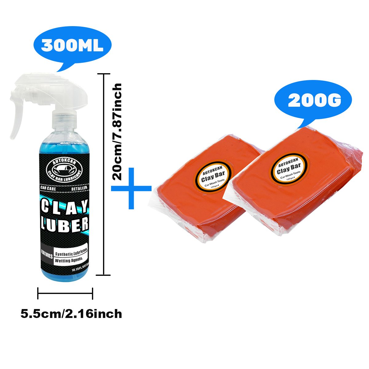 車の装飾のための粘土のバー、魔法の人工セックス、車のディテー - Clay Bar Lubricant のレビューと価格
