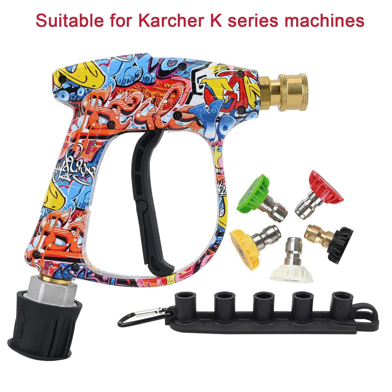 4350PSI 高圧水鉄砲 グラフィティデザイン付き、1L  - Pressure Washer Foam Gun のレビューと価格