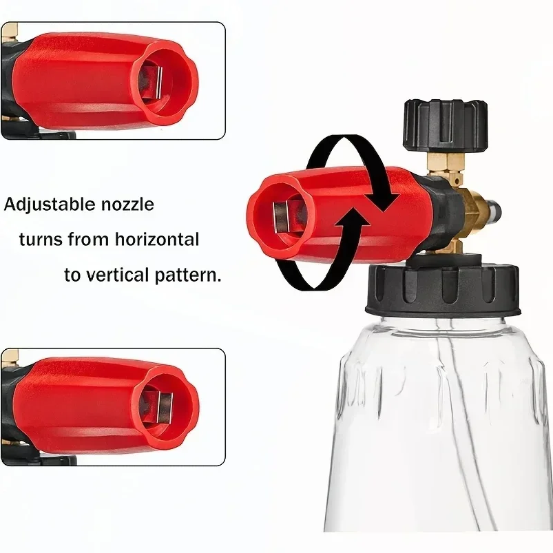 高圧PAフォームキャノン 調整可能なフォームスプレーヤー ス - Pressure Washer Foam Gun のレビューと価格