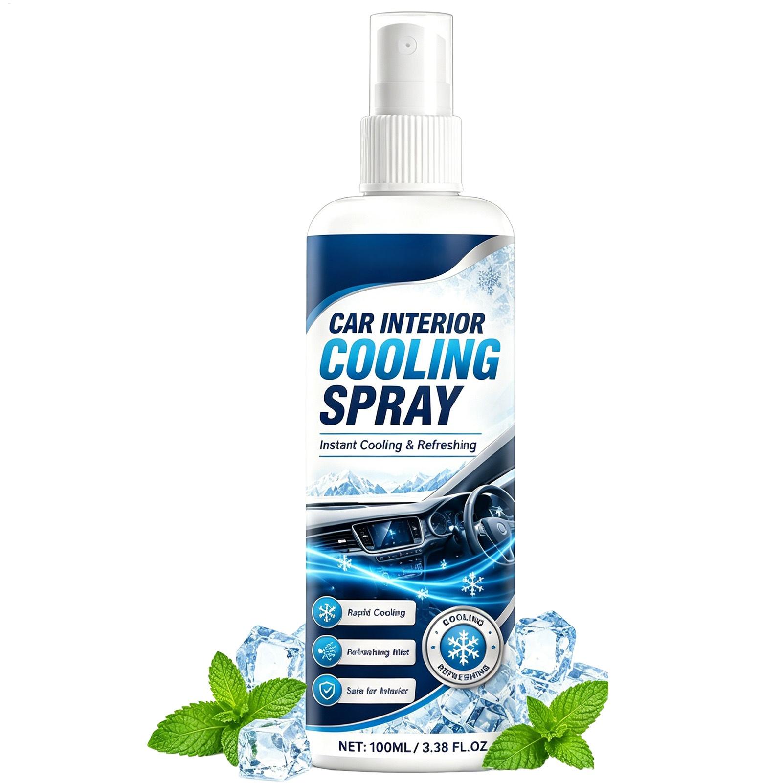 100ml 車内冷却スプレー 速効性フリーズスプレー レザー - Odor Eliminator Car のレビューと価格