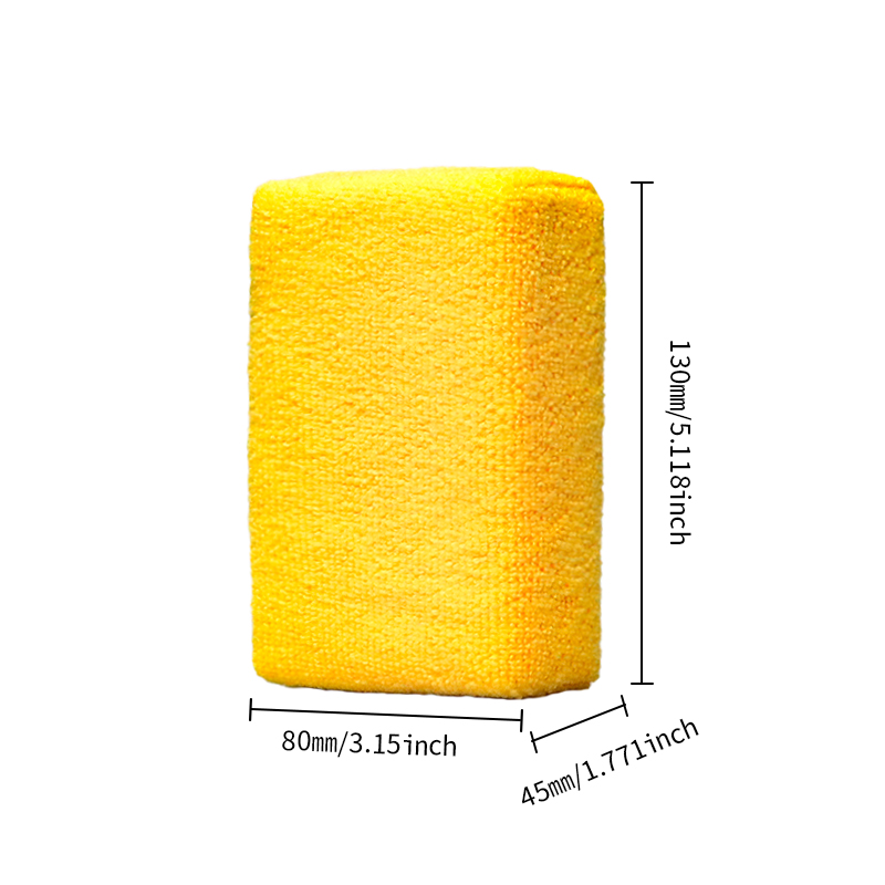 カーワックスアプリケーターパッド マイクロファイバー研磨スポ - Wax Applicator Pad のレビューと価格