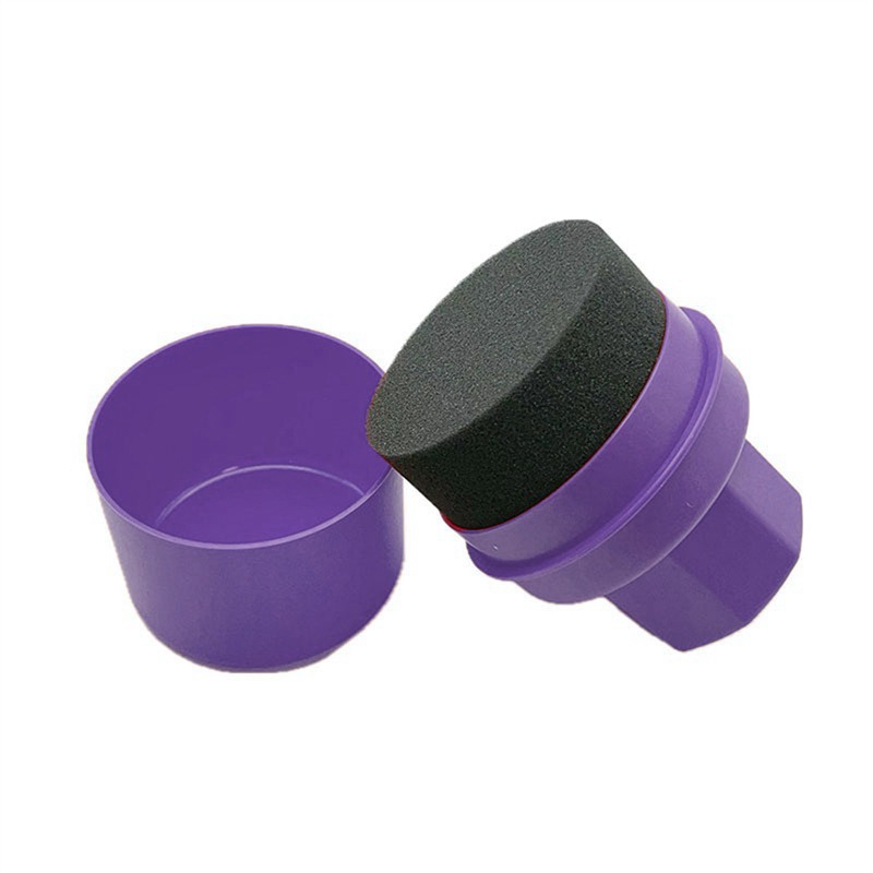 車用ワックス塗布パッド、蓋付きワックススポンジ、湾曲形状、簡 - Wax Applicator Pad のレビューと価格