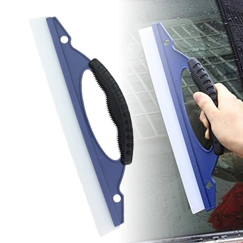 ポータブルカーワイパー シリコン製水拭きワイパー 窓用スクイ - Glass Cleaner Streak のレビューと価格