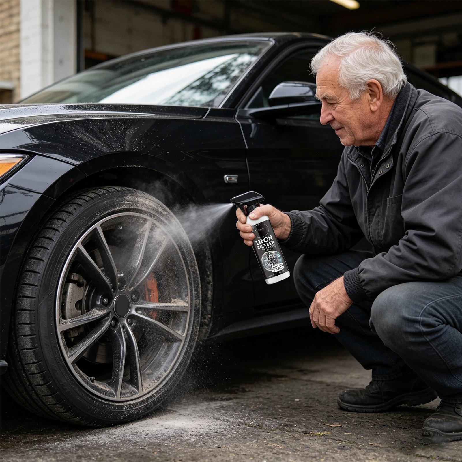 車のホイール錆除去スプレー 合金リムやタイヤの汚れに効果的な - Wheel Cleaner Alloy のレビューと価格