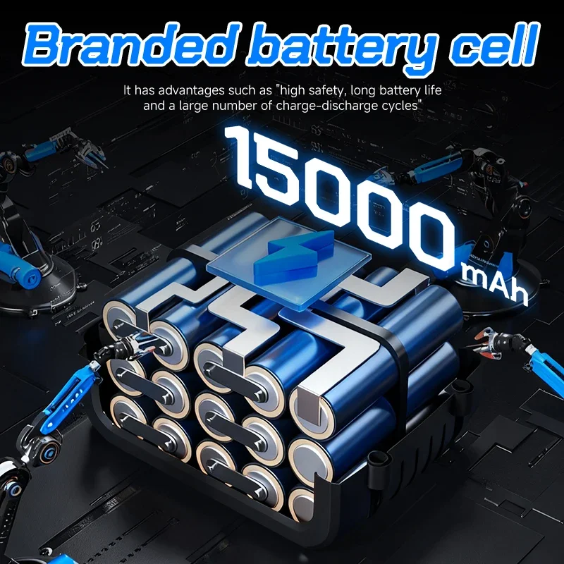 15000mAhターボファンジェット5段階速度調整可能強力エ - Dryer Car Blower のレビューと価格