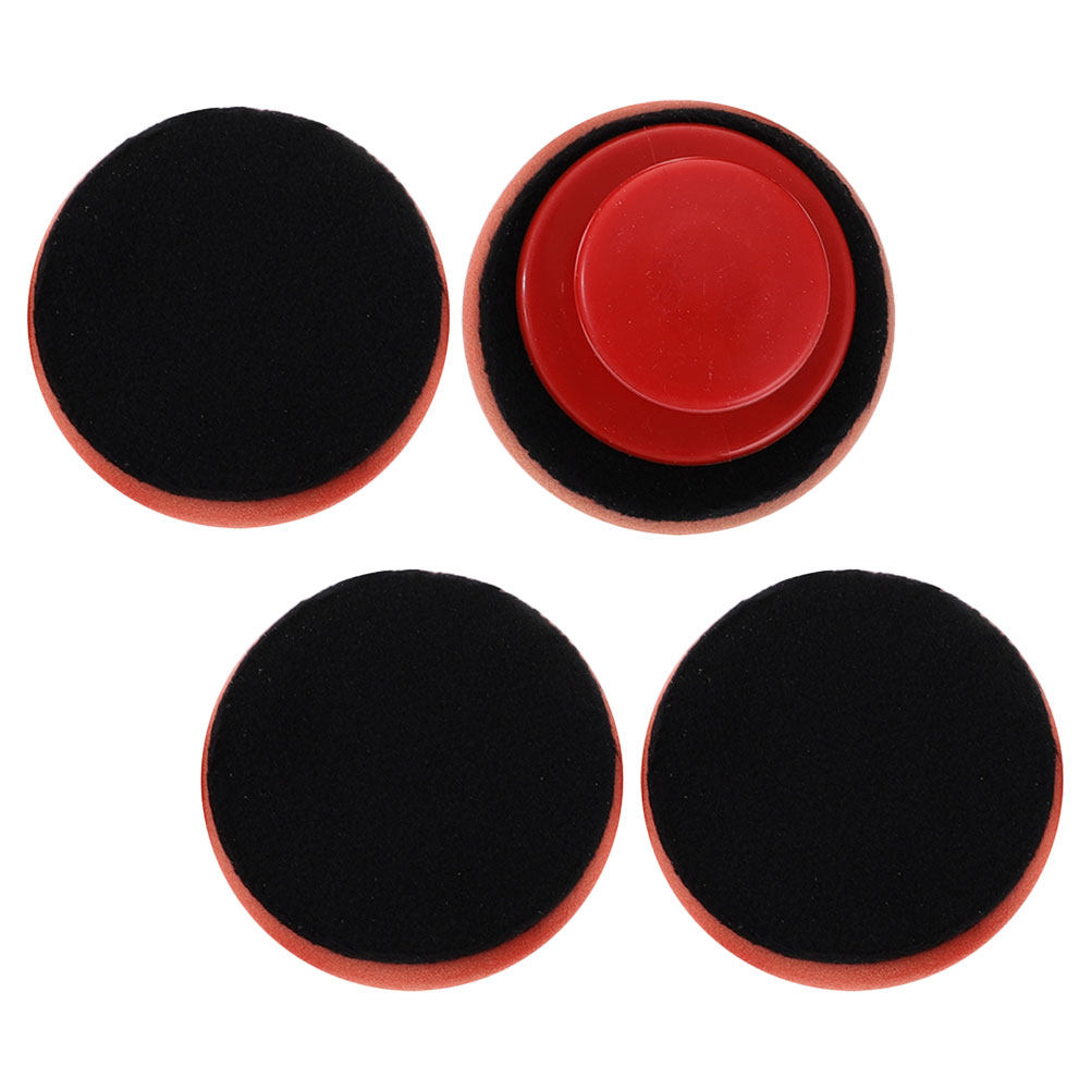 人間工学に基づいたハンドル付き4ピースカーワックスがけスポン - Wax Applicator Pad のレビューと価格