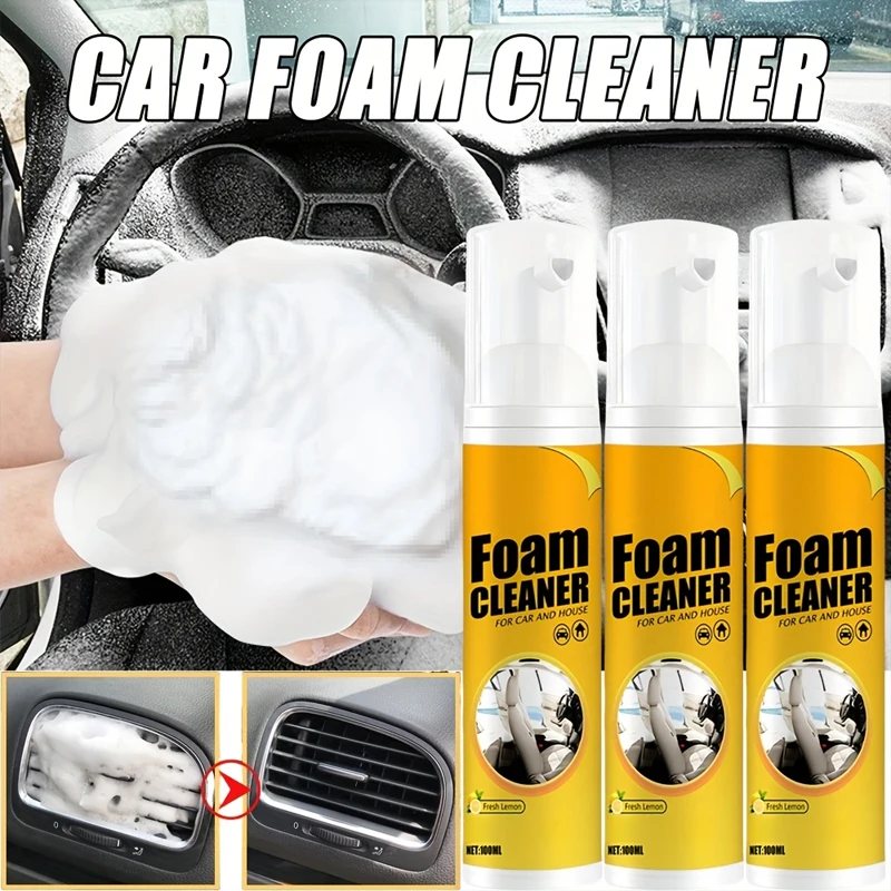 多機能フォームクリーナーは、自動車内装の強力な除染、ルーフ、 - Leather Cleaner Interior のレビューと価格