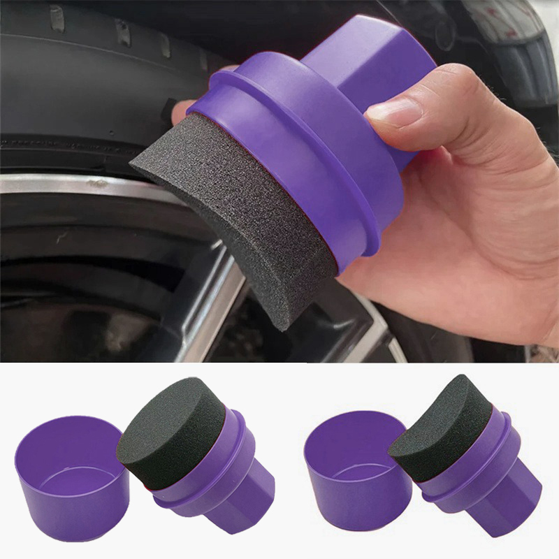 車のタイヤワックスがけスポンジ 車のワックス塗布パッド 蓋付 - Wax Applicator Pad のレビューと価格