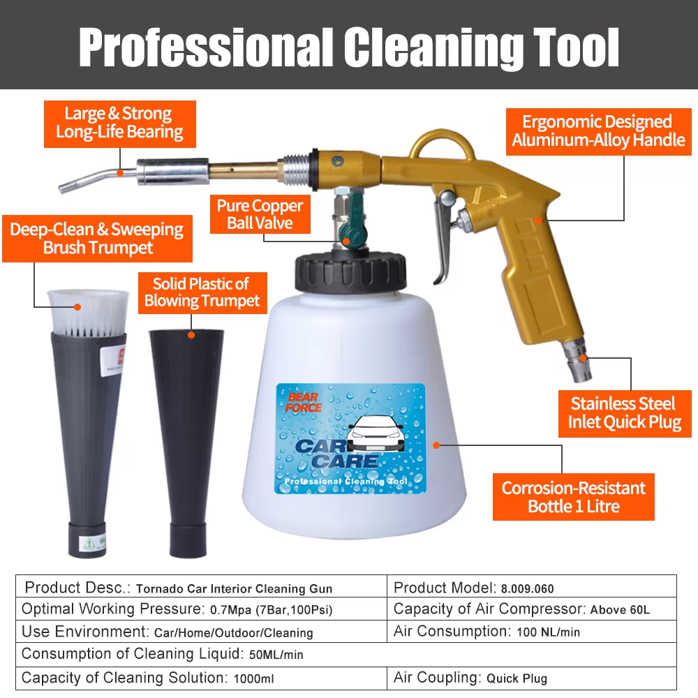 空気圧式エアフォームガン 高圧洗車 内部ディープクリーニング - Pressure Washer Foam Gun のレビューと価格