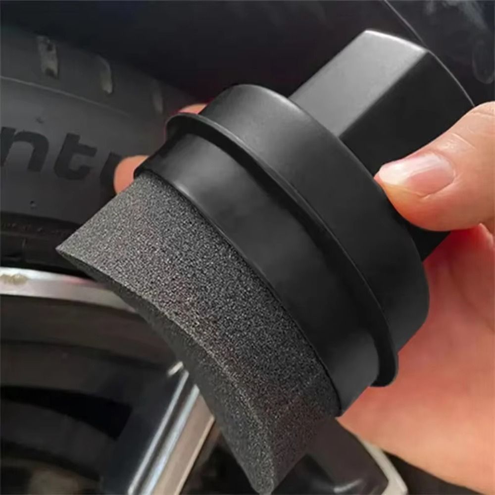 カーブドタイヤ研磨スポンジ（カバー付き）再利用可能なタイヤワ - Wax Applicator Pad のレビューと価格