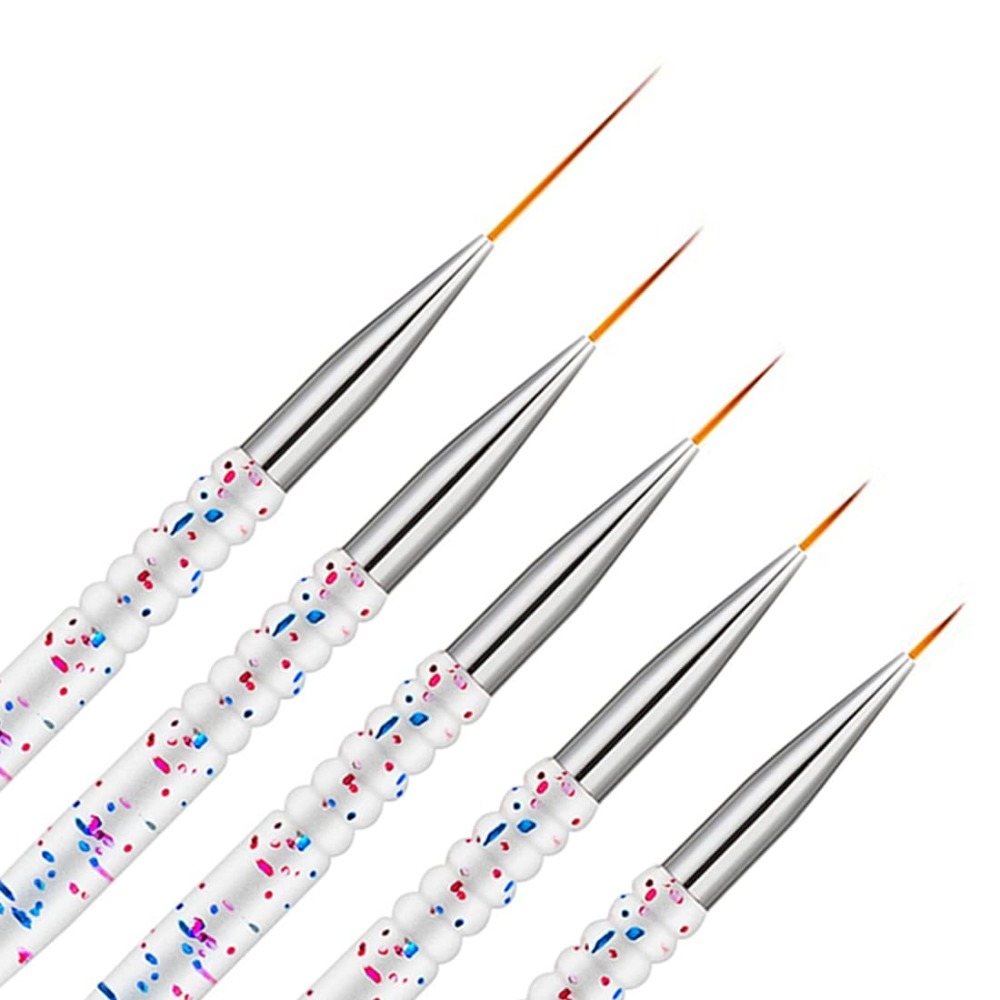 5本セット プロ仕様 ネイルアートライナーブラシセット ジェ - Detailing Brush Set のレビューと価格