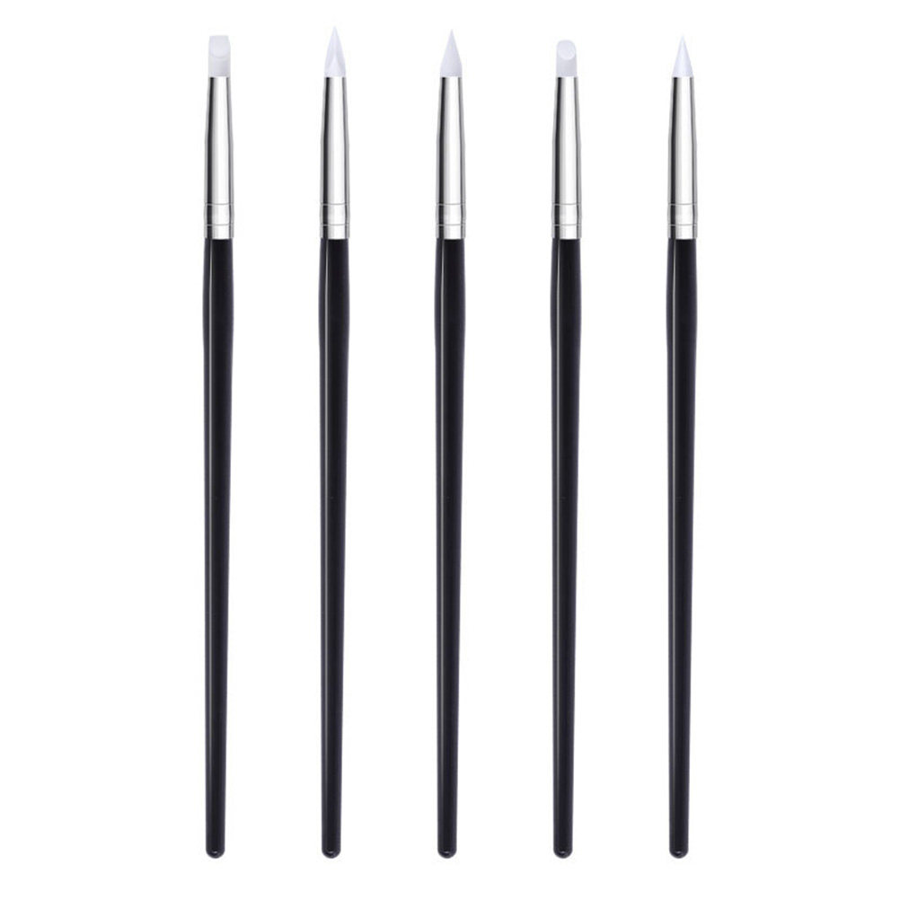 20本入りネイルアートペンブラシセット シリコンライナーキッ - Detailing Brush Set のレビューと価格