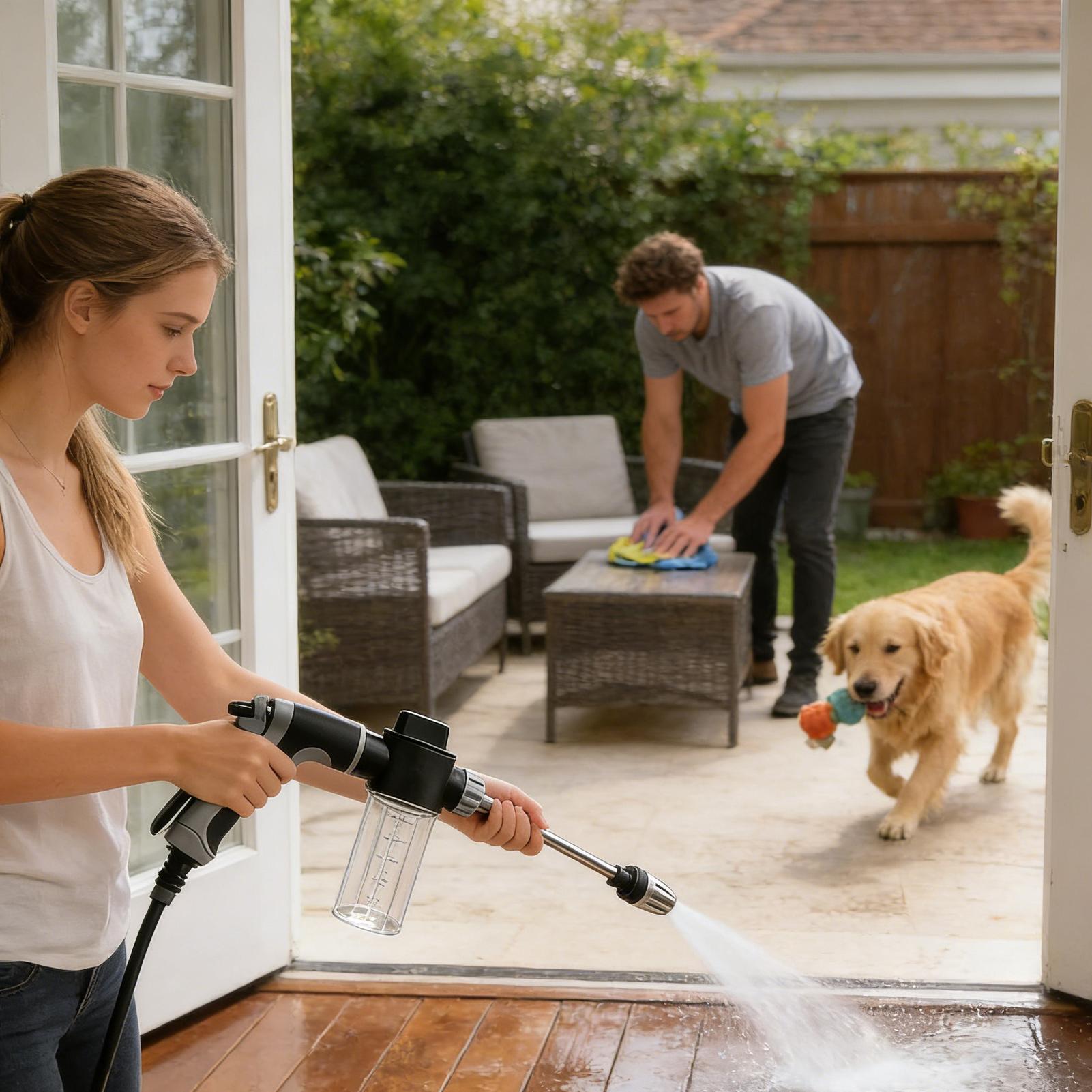 多機能パワーウォッシャー、家庭用および庭用のフォームディスペ - Pressure Washer Foam Gun のレビューと価格