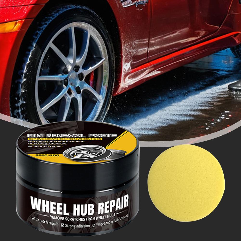 1個入り 車輪リム傷修復ペースト、タイヤ用黒白銀 - リム傷 - Wheel Cleaner Alloy のレビューと価格