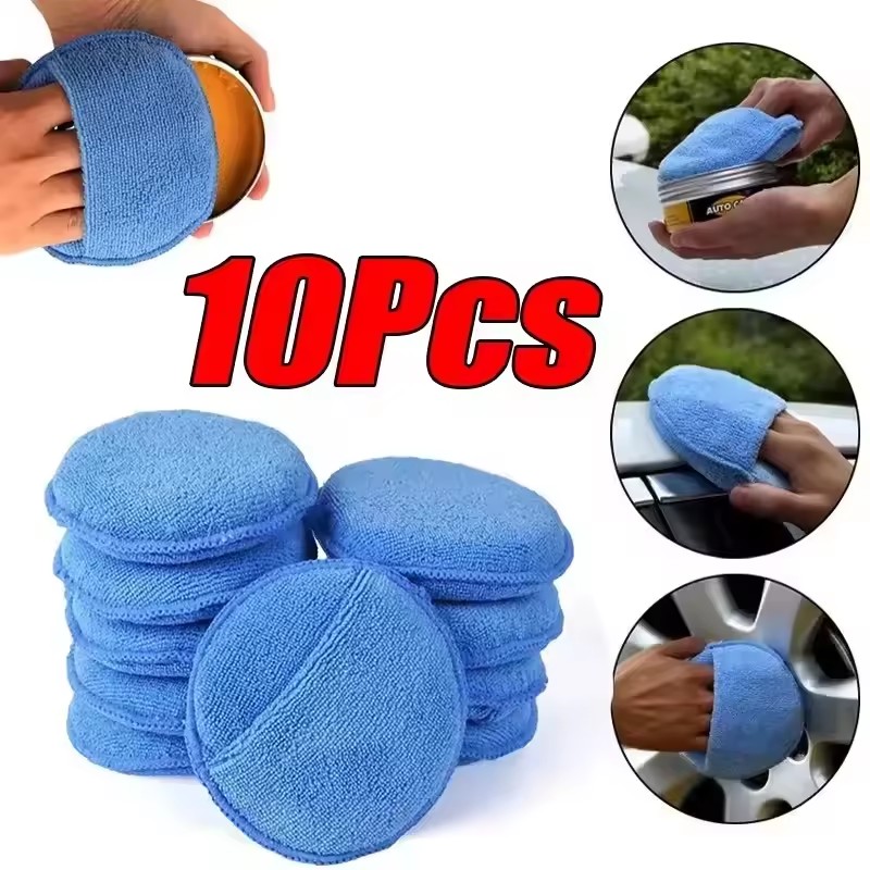 10/1個入り 5インチ マイクロファイバー ワックス塗布パ - Interior Detailing Kit のレビューと価格