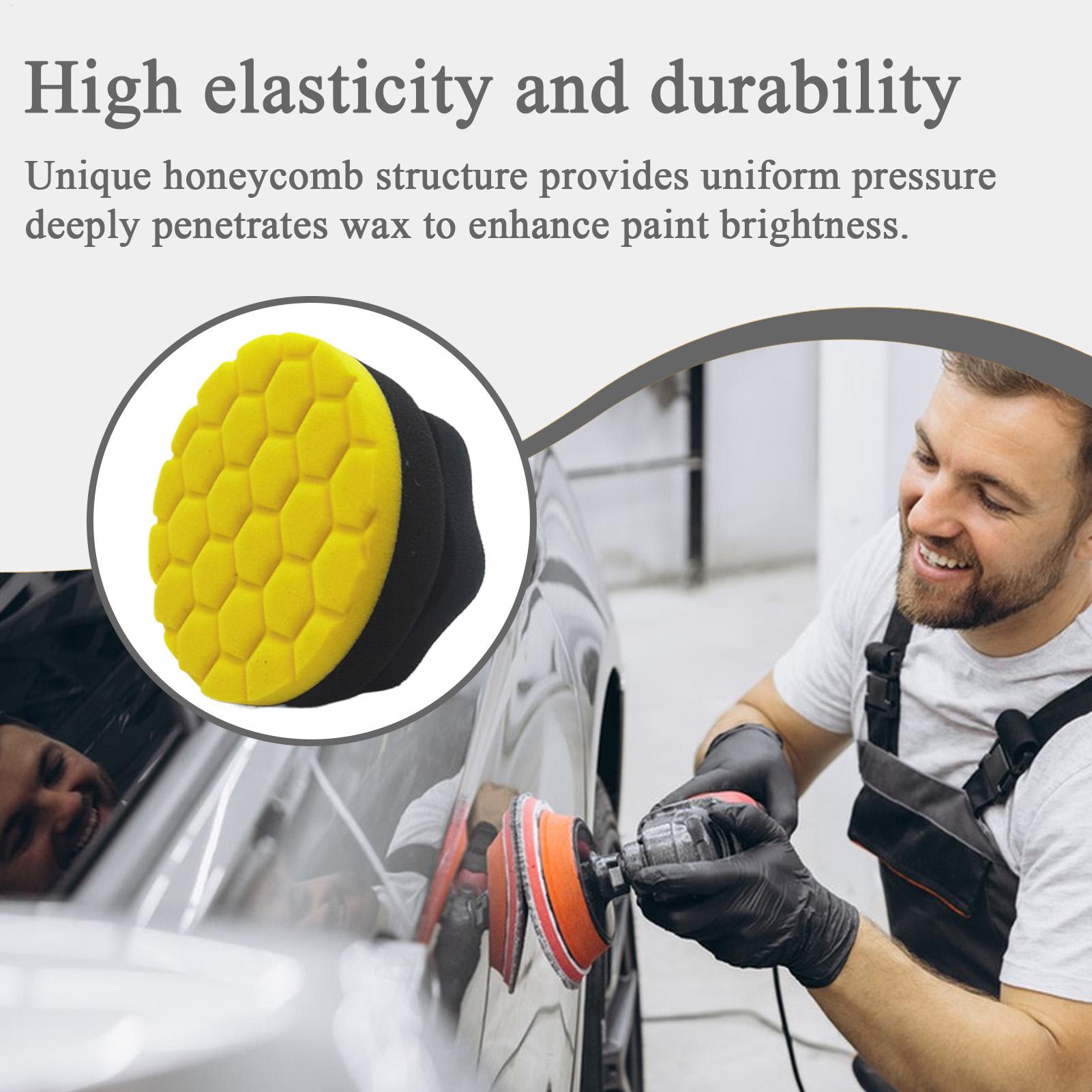 車用ワックス磨きスポンジアプリケーター、ハンドタイヤワックス - Wax Applicator Pad のレビューと価格