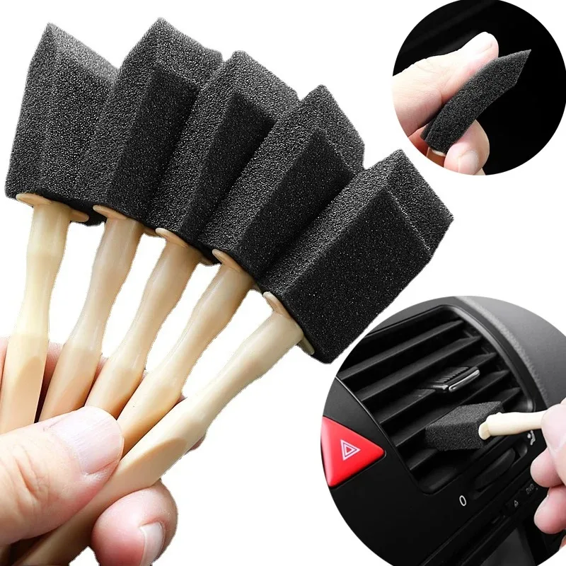 使い捨てスポンジディテールクリーニングブラシ多機能車内クリー - Dirt Brush Interior のレビューと価格